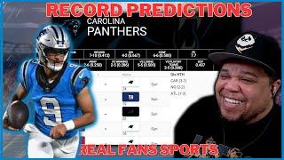 CAROLINA PANTHERS || 2024-2025 NFL SEASON PREDICTIONS | GAME BY GAME || REAL FANS SPORTS