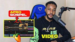 How to make GOSPEL Afro Swing Type Beat from scratch | FL Studio