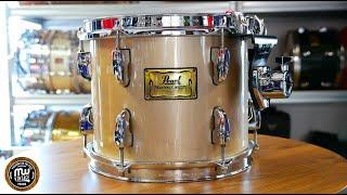 MW-Vintage.pl - Pearl Masters Custom MMX 10" x 8" Platinum Mist Rotating View 4K