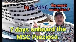 ONBOARD MSC PRESIOZA CRUISE  FOR 7 DAYS | IS MSC THE WORST CRUISELINE? SHIP FORCED TO RETURN TO PORT