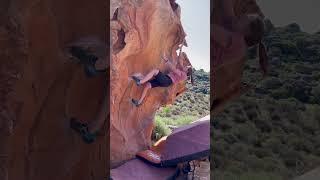 hueco face 6b+ in 8 days rain