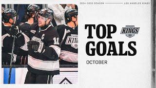 Top LA Kings Goals from October | 24-25 Season Highlights