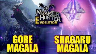 The Evolution of Gore and Shagaru Magala in Monster Hunter - Heavy Wings