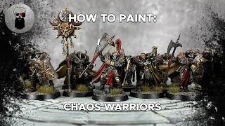 Contrast+ How to Paint: New Chaos Warriors!