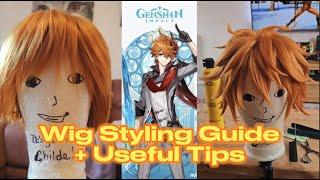 Wig Styling Tutorial + General Tips/Advice - Tartaglia