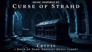 Crypts | Unofficial Curse of Strahd Soundtrack | Dark Ambient TTRPG Dungeon Music | Loop