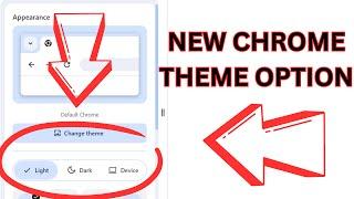 New Google Chrome Dark Mode OFF/ON Settings Windows 11/10 - 2023