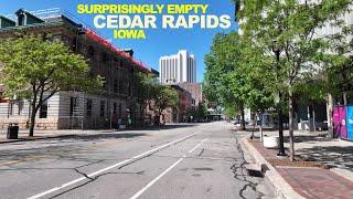 The Surprisingly Empty City Of Cedar Rapids, IOWA