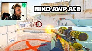 NiKo shows his Perfect AWP play to get the Ace! CS2