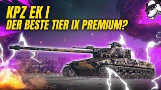 KPZ EK I - Der beste Tier IX Premium ? Diese Kanone ist ein Traum! [WoT - Gameplay - DE]