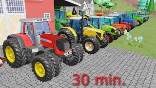 All Tractors on the Farm: The Great Adventure of Farm Machinery in the Heart of Country Life - 30min