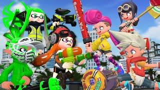 Splatoon VS Ninjala (Feat. SMG4 Meggy)