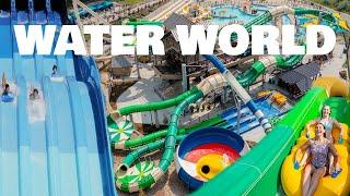 Water World Waterpark ALL WATERSLIDES POV, Denver, Colorado