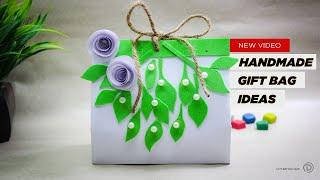 How to make a Paper Gift Bag | Gift Bag Ideas | DIY Paper Crafts