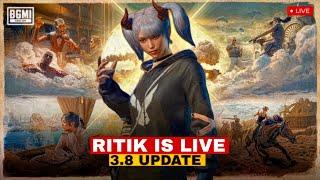 RITIK IS LIVE | CLOSE TO 2K SUBSCRIBERS | CUSTOM GAMEPLAY AND CLASSIC KD PUSH WITH TEAM CODE
