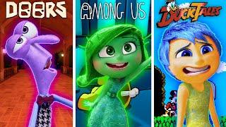 Inside Out 2 but in Different Games