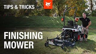 Trainers Tips and Tricks – Bobcat Finishing Mower