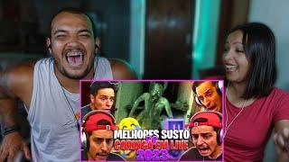 REAGINDO A MAIORES SUSTOS DO LOUD CORINGA JOGANDO JOGOS DE TERROR