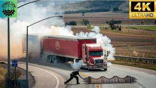 Dangerous Idiots Fastest Truck & Heavy Equipment Fails | Extreme Oversized Truck Idiots at Work #2