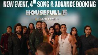 "Housefull 5 धमाका  | New Event Reveal, Advance Booking  & 4th Song Update!" || AKN
