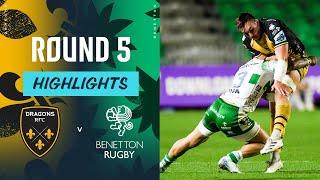 Dragons RFC v Benetton | Highlights | Round 5 | URC 2024/25