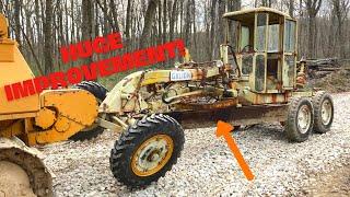 Steam Cleaning 60 years of filth & paint off of my Galion Road Grader! (ASMR?) Pt.6