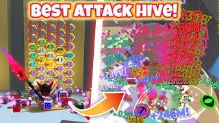 Making The PERFECT Attack Hive in Bee Swarm Simulator!