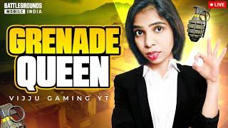 BGMI LIVE || GIRL GAMER TELUGU  FUNNY #bgmilive #vijjugamigyt #girlgaming