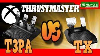 THRUSTMASTER T3PA VS TX PEDALS COMPARE