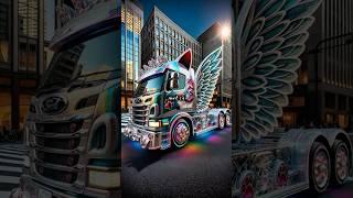 ️Evolution of cats-Unique truck shaped cute cat with wings #cat #car #truck #wing #cute #shorts
