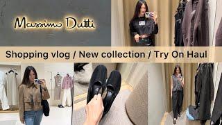 Shopping vlog Massimo Dutti / new collection / try on / шопинг и примерка