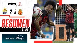 MOJICA LE DIO LA VICTORIA AGÓNICA A LOS BERMELLONES | Las Palmas 2-3 Mallorca | RESUMEN