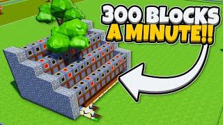 The Best Tree Farm in Block Tycoon ROBLOX