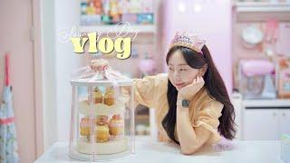 Birthday week vlog ⸝⁺₍ᐢ..ᐢ₎ | unboxing | aesthetic vlog