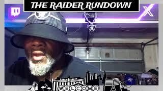 #raiders embarrassing loss Vs #Chargers|Rundown Rewind Next Day Reaction|The Raider Rundown LIVE