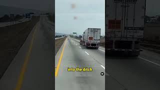 Technique for slowing down when you lose your brakes fail #trucks #trailers #truckers #trucking
