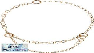 Annoushka Biography Chain 18ct Yellow Gold 65cmsThis striking chain is crafted with 18ct Review