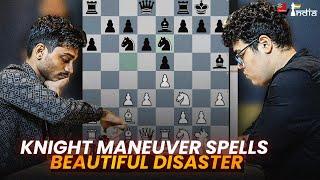 Magnificent Knight Maneuver - Suleymanli v Aravindh | 10th Gashimov Memorial 2024