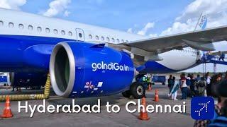 Trip Report: Hyderabad to Chennai Indigo flight