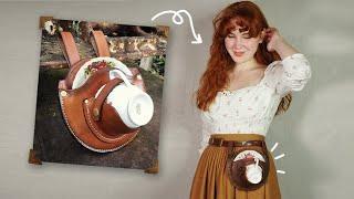 Making a "Teacup Holster" (out of an old purse!) || Challenge Accepted Ep. 1