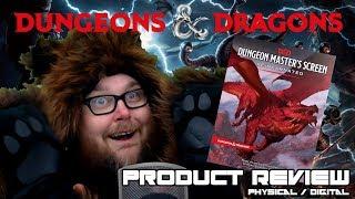 Dungeons & Dragons 5e | Dungeon Master Screen Reincarnated | Physical & Digital Review