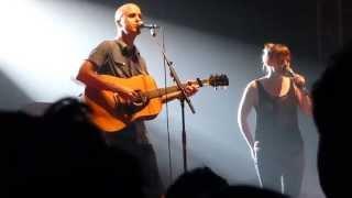 Milow feat. Courtney Marie Andrews - Millions Of Miles - live Tollwood Munich 2014-07-18