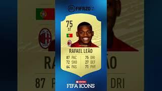 Rafael Léao FIFA Evolution| FIFA 19 ️ 22 #leão #fifa #fifa22 #evolution
