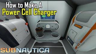 Subnautica - How to make a Power Cell Charger and Blueprint Location