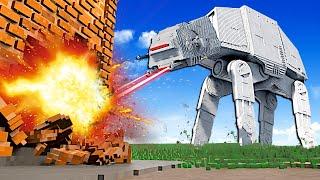 AT-AT WALKER DESTRUCTION in Teardown!