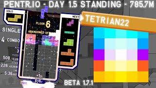 Quick Play 2 - PENTR.IO, 785.7m by Tetrian22 - TETR.IO High Level Replays