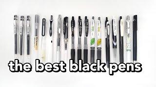 What is the BEST BLACK Pen for Note-taking? 
