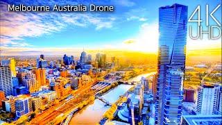 Melbourne Australia in 4K UHD Drone