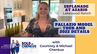 Esplanade at Azario Lakewood Ranch | Taylor Morrison's Most Popular Plan | Pallazio Model Tour 2022