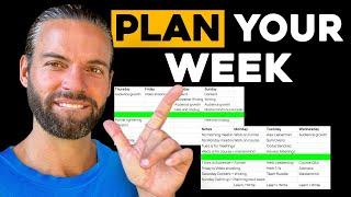 How to Plan Your Week (in Less Than 30 Minutes)